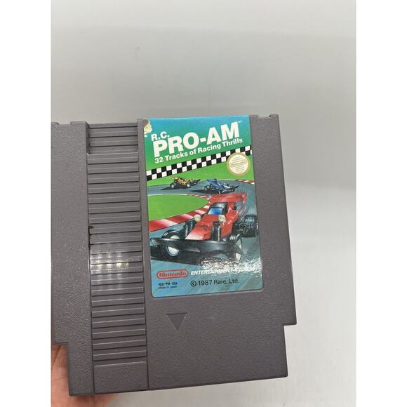 R.C. Pro-Am Nintendo Entertainment System NES Video Game Cartridge Tested. - Picture 2 of 7